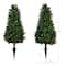 3ft. UV Resistant Boxwood Plant Set with Integrated Ground Stake
